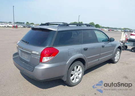 2009 Subaru Outback 2.5I z USA, uszkodzony, nr VIN 4S4BP61CX97325559